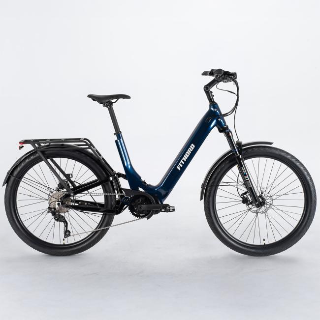 FitNord Ava 700FS NightSky Sähköpyörä, tummansininen, Runko 48 cm