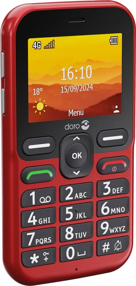 Doro Leva L11 punainen