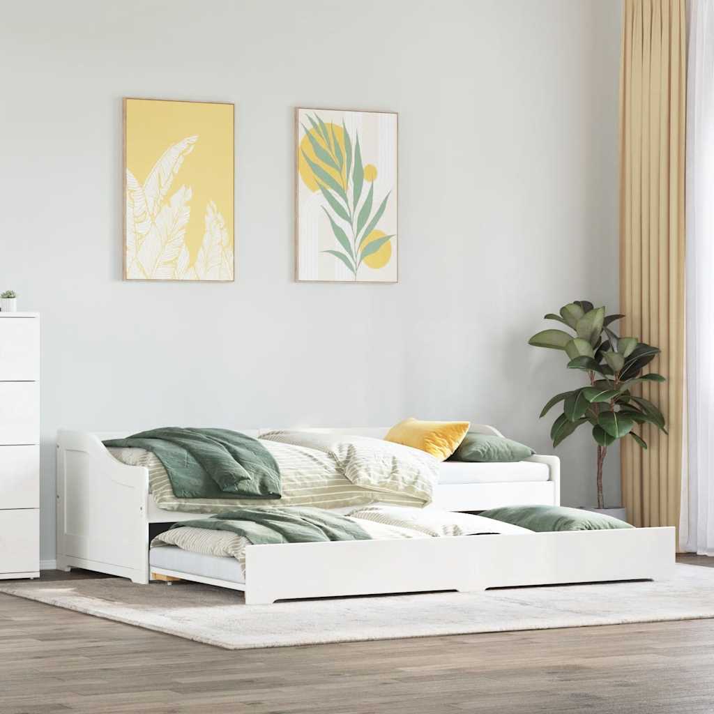 Leposohva IRUN valkoinen 90x200 cm