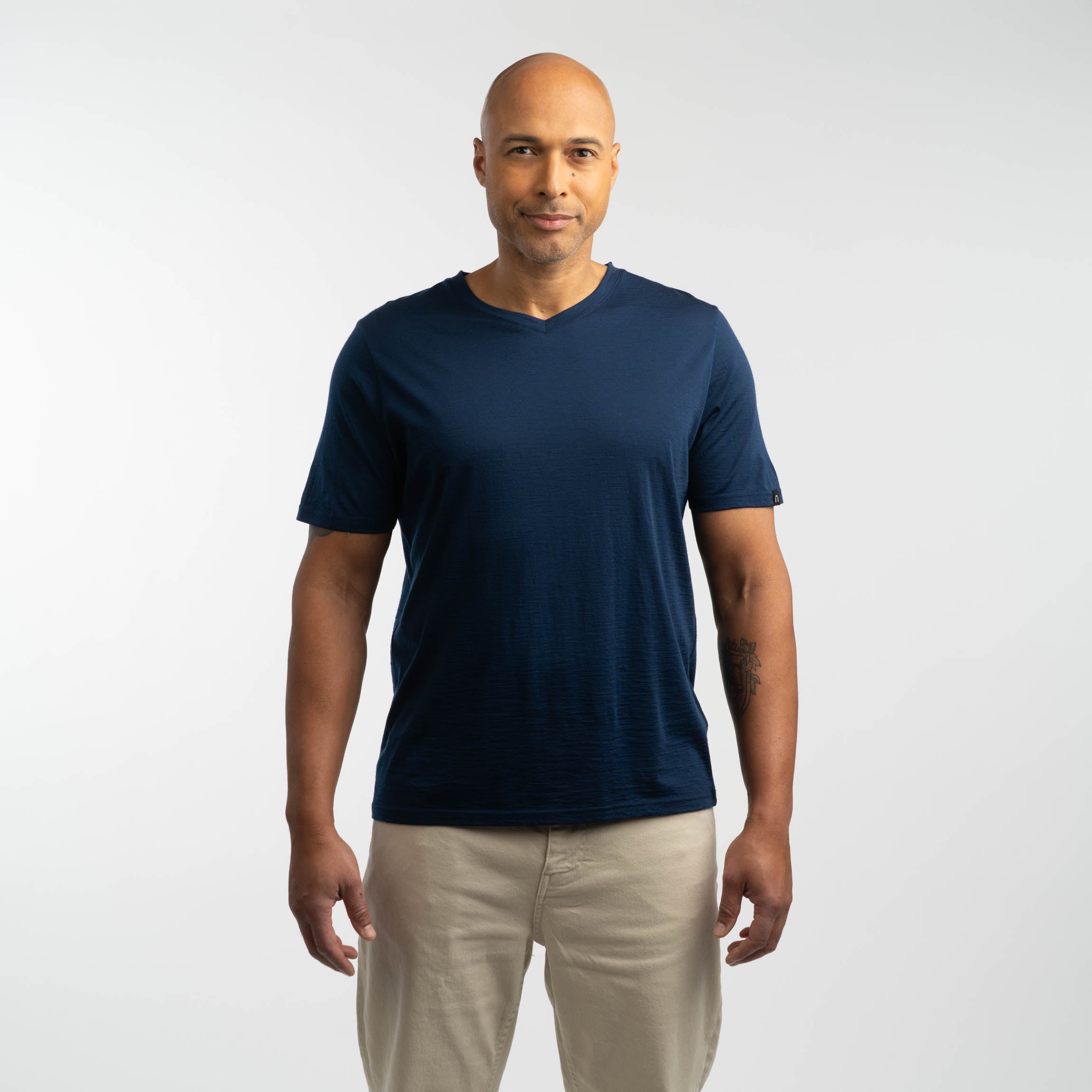 North Outdoor Leon Merino T-paita M tumma Mustikka XL