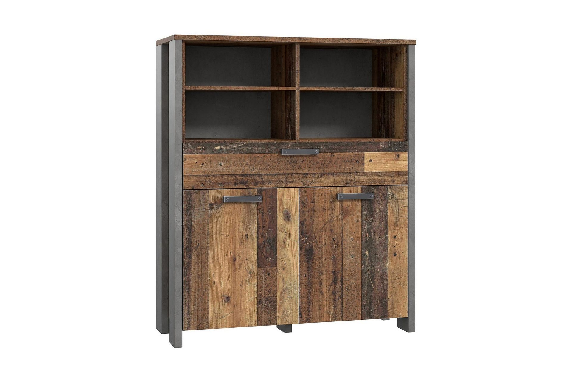 Lipasto Treknow 107 cm - Ruskea/Harmaa