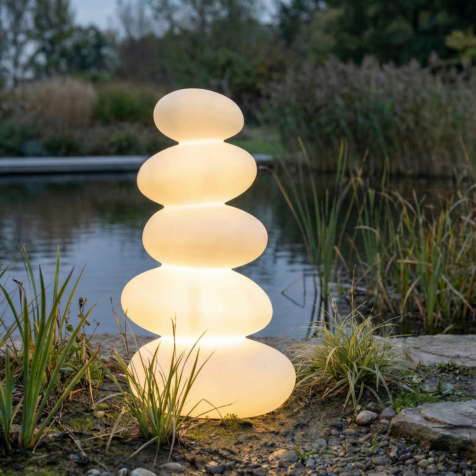 Soriel LED-terassivalaisin, 72 cm, valkoinen, IP54